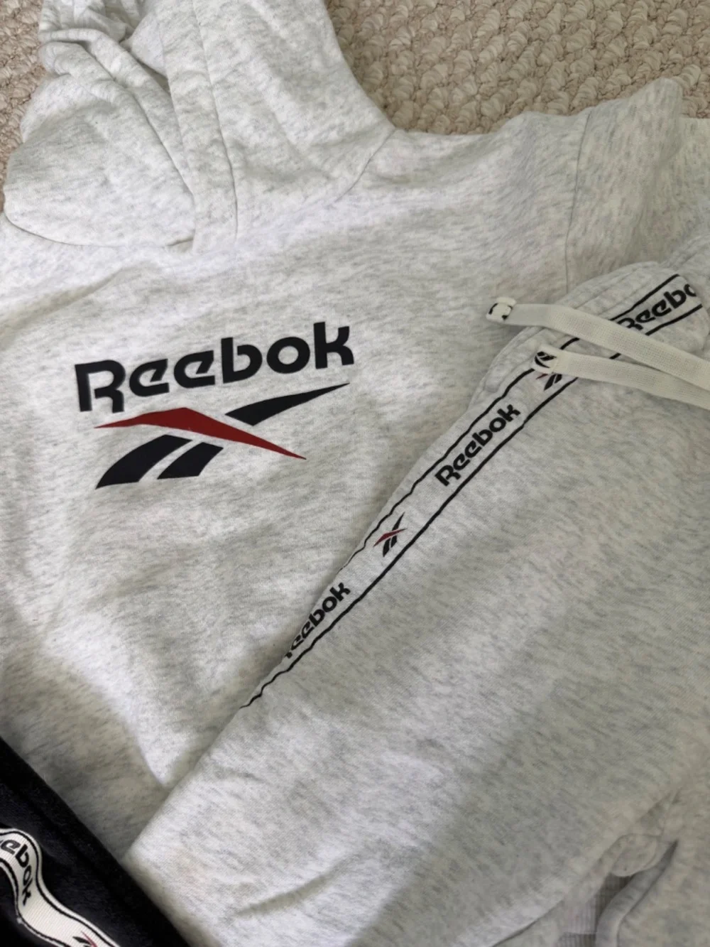 Reebok x H&M Toddler Boys 3T Tracksuit Set Hoodie Joggers 3 Piece